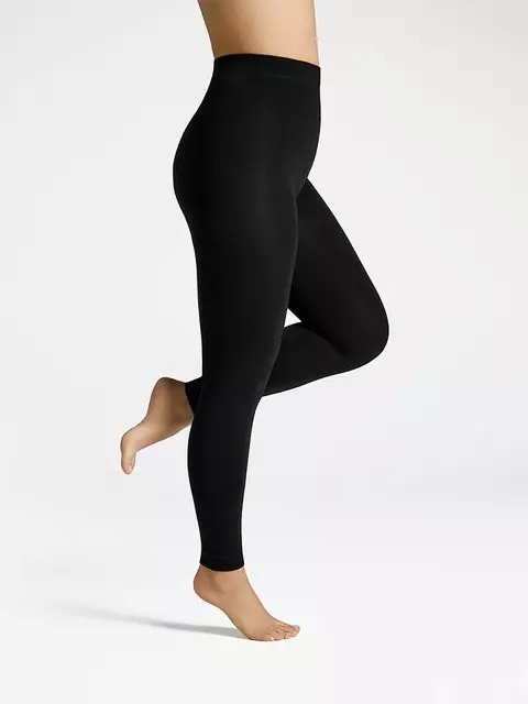 Теплые легинсы (хлопок с флисом) minimi siberia maxi  nero, pantacollant SIBERIA MAXI (хлопок с флисом), 5, MINIMI,  - 2