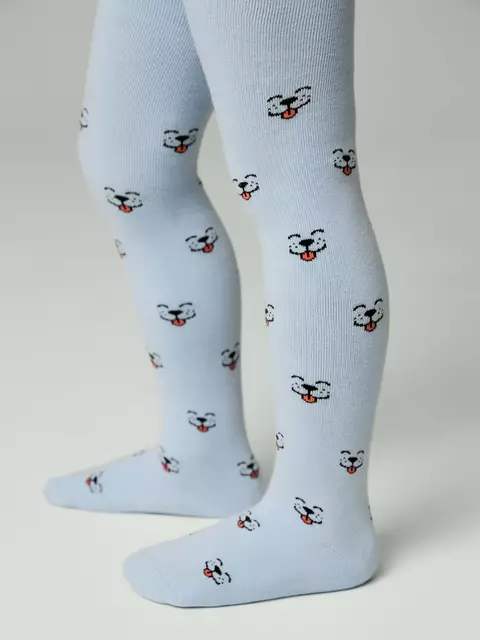 Колготки детские sof-tiki 703 голубой, , 92-98 (14), CONTE-KIDS, - 1