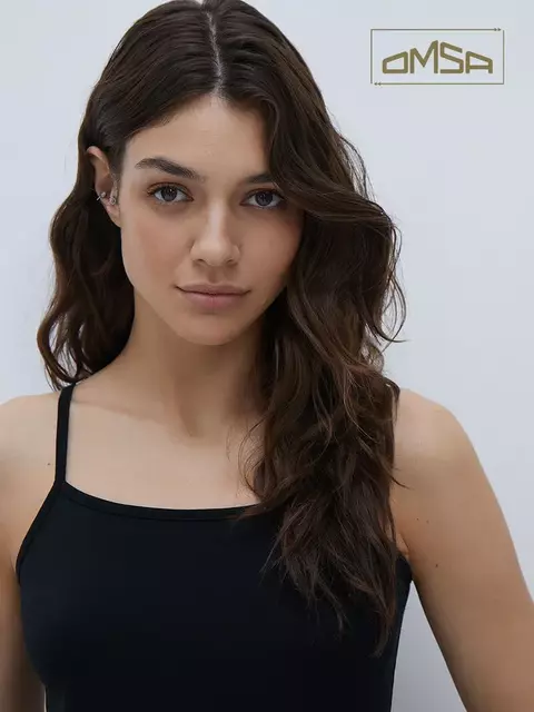 Майка "топ" женская omsa 1001 nero, , 48 (L), OMSA, - 4