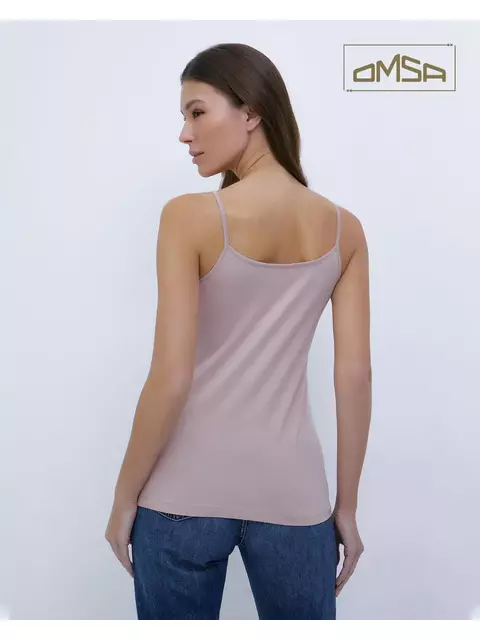 Майка "топ" женская omsa 1001 beige, , 46 (M), OMSA, - 2