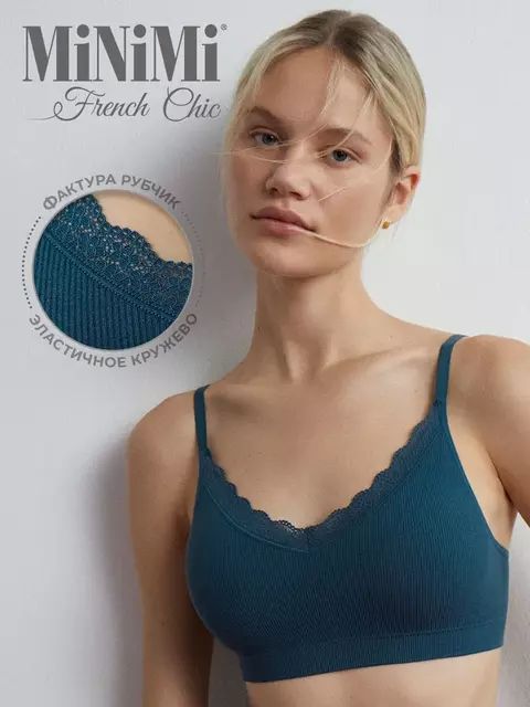 Топ на тонких бретелях с вкладышами minimi 1011s french chic oceania, , 44/46 (s/m), MINIMI, - 1