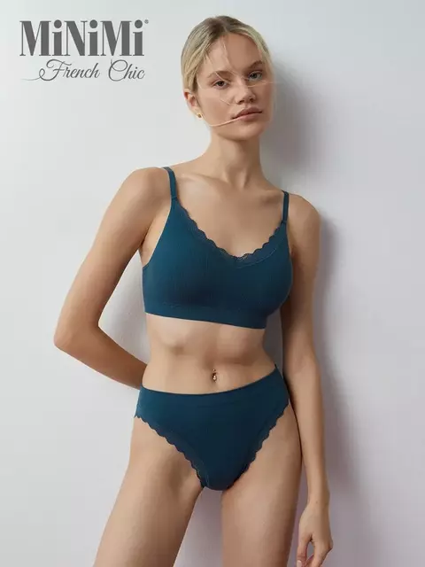 Топ на тонких бретелях с вкладышами minimi 1011s french chic oceania, , 46/48 (m/l), MINIMI, - 2