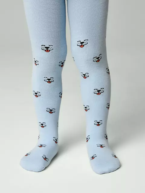 Колготки детские sof-tiki 703 голубой, 7С-38СП, 92-98 (14), CONTE-KIDS,  - 2