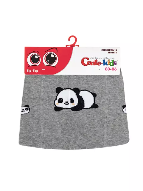 Колготки детские tip-top 709 серый, 4С-01СП, 80-86 (14), CONTE-KIDS,  - 3