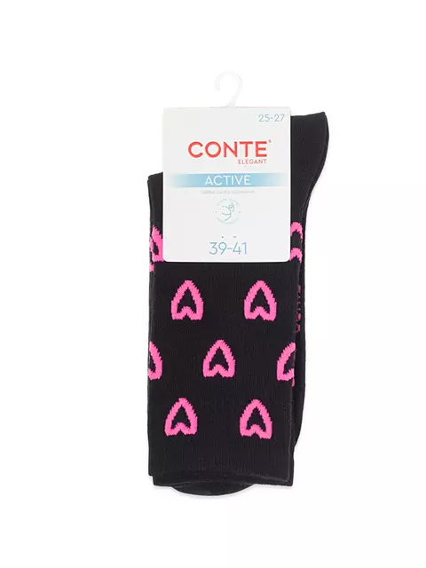 Носки женские conte active 713 черный, 24С-157СП, 36-38 (23-25), CONTE ELEGANT,  - 4