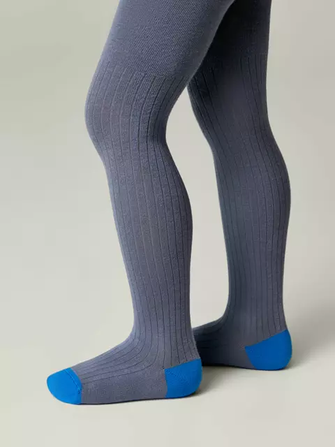 Колготки детские conte-kids tip-top 710 темно-серый, , 92-98 (14), CONTE-KIDS, - 1