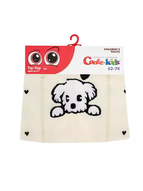 Детские колготки conte-kids tip-top 707 капучино, 4С-01СП, 80-86 (14), CONTE-KIDS,  - 3