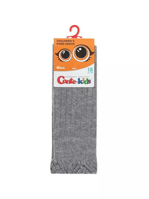 Гольфы детские conte-kids miss 058 серый, 25С-37СП, 18, CONTE-KIDS,  - 5