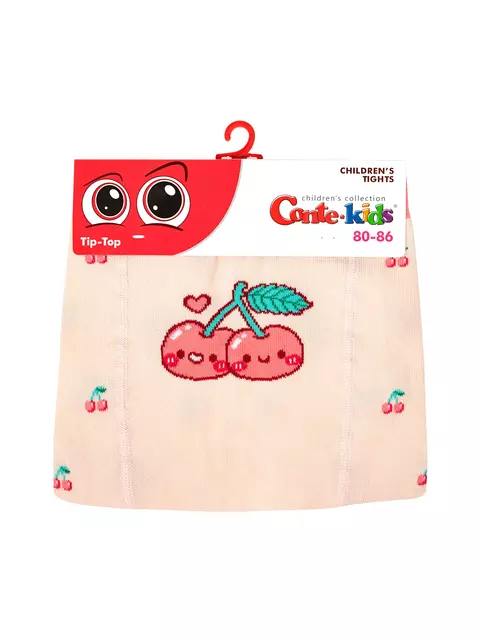Колготки детские tip-top 705 персиковый, 4С-01СП, 62-74 (12), CONTE-KIDS,  - 3
