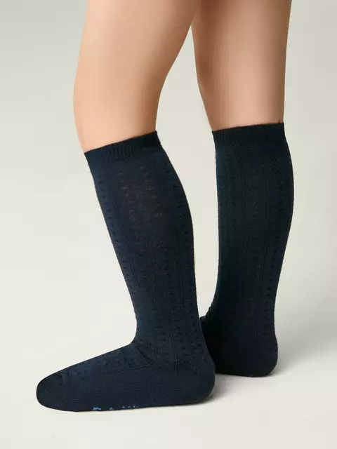 Гольфы детские tip-top 057 темно-синий, , 18, CONTE-KIDS, - 1