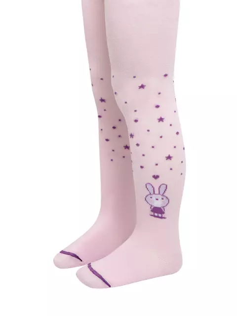 Колготки детские tip-top 677 светло-розовый, 4С-03СП, 92-98 (14), CONTE-KIDS,  - 5