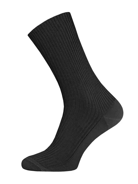 Носки мужские (ослабленная резинка 100% хлопок) брестские 2221 basic 009 черный, , 42-43 (27), БРЕСТСКИЕ, - 1