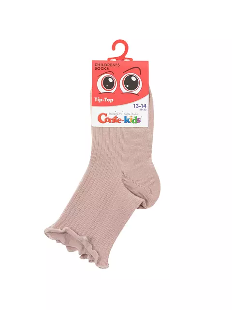 Носки (без резинки) tip-top 1019 пепельно-розовый, 25С-30СП, 16-18, CONTE-KIDS,  - 6