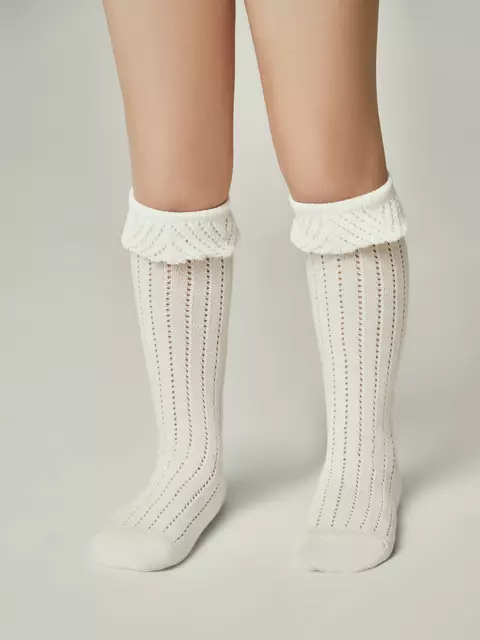 Гольфы детские miss 058 молочный, 25С-37СП, 16, CONTE-KIDS,  - 4