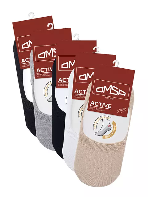 Мужские подследники omsa active 101 blu, , 39-41 (25-27), OMSA, - 3