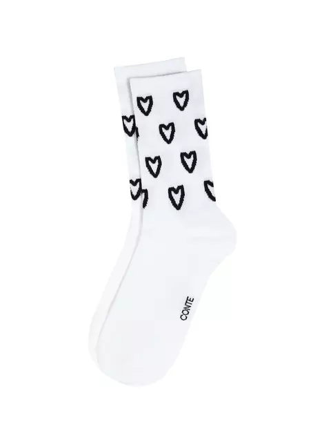 Носки женские conte active 713 белый, 24С-157СП, 39-41 (25-27), CONTE ELEGANT,  - 3