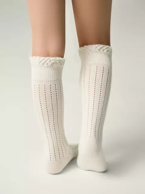 Гольфы детские miss 058 молочный, 25С-37СП, 16, CONTE-KIDS,  - 2