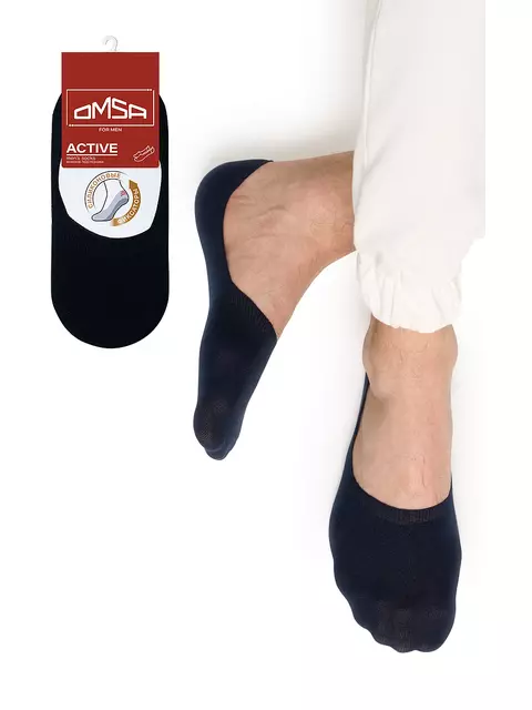 Мужские подследники omsa active 101 blu, , 42-44 (27-29), OMSA, - 1