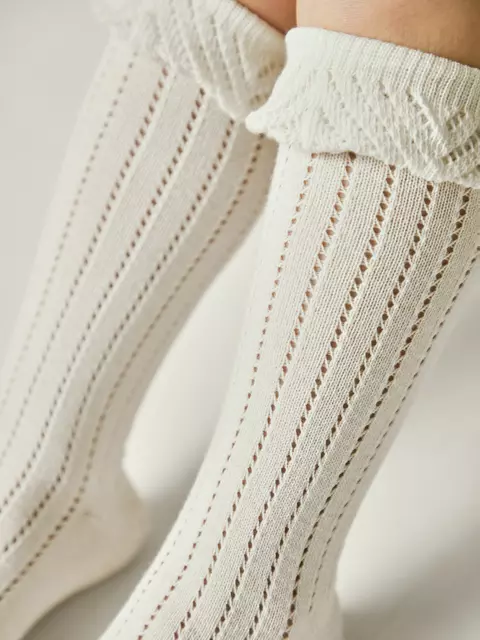 Гольфы детские miss 058 молочный, 25С-37СП, 16, CONTE-KIDS,  - 5