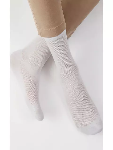 Носки мужские omsa active 103 bianco, , 39-41 (25-27), OMSA, - 2