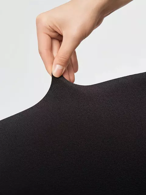 Теплые легинсы из микрофибры с флисом minimi piuma 260 den nero, pantacollant PIUMA 260 (микрофибра с флисом), 3, MINIMI,  - 6