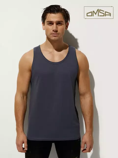 Майка мужская omsa u1103 mineral, , 48 (L), OMSA, - 1