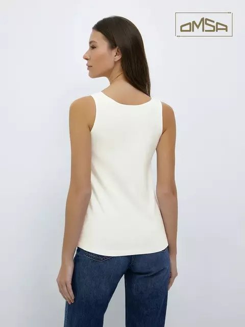 Майка женская omsa d1101 avorio, , 46 (M), OMSA, - 2