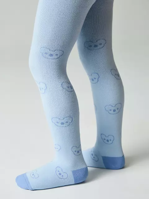 Колготки махровые conte-kids sof-tiki 697 голубой, 7С-38СП, 62-74 (12), CONTE-KIDS,  - 2