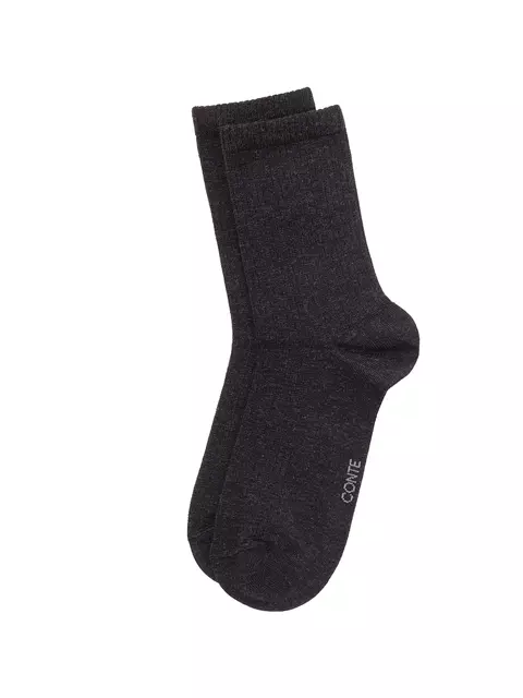 Удлинённые женские носки conte classic 751 черный, 25С-32СП, 39-41 (25-27), CONTE ELEGANT,  - 3