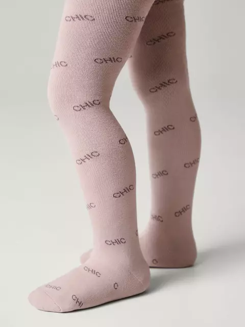 Колготки махровые conte-kids sof-tiki 702 пепельно-розовый, 7С-38СП, 116-122 (18), CONTE-KIDS,  - 2