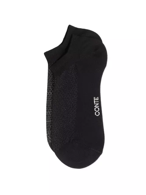 Носки женские (ультракороткие) conte active 961 черный, 25С-84СП, 39-41 (25-27), CONTE ELEGANT,  - 3