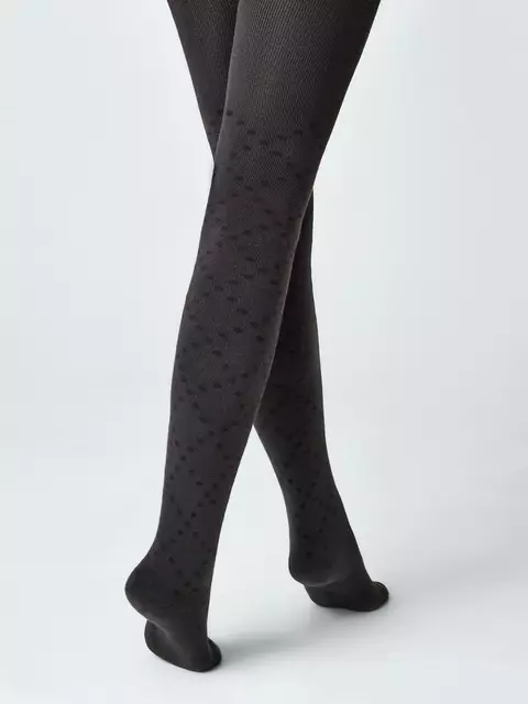 Колготки махровые conte-kids sof-tiki 701 графит, 7С-38СП, 140-146 (22), CONTE-KIDS,  - 2