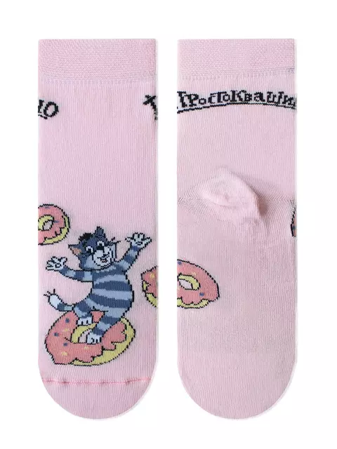 Носки детские "простоквашино" брестские 3052 бл.розовый, 23С3052, 19-20, БРЕСТСКИЕ,  - 2