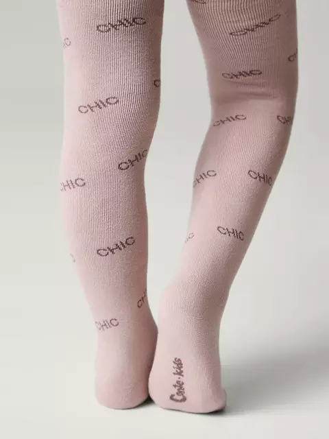Колготки махровые conte-kids sof-tiki 702 пепельно-розовый, 7С-38СП, 116-122 (18), CONTE-KIDS,  - 3