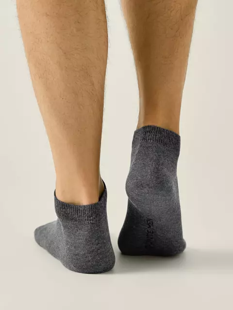 Мужские укороченные носки с кашемиром и вискозой conte 000 темно-серый, 25С-83СП, 44-45 (29), CONTE,  - 2