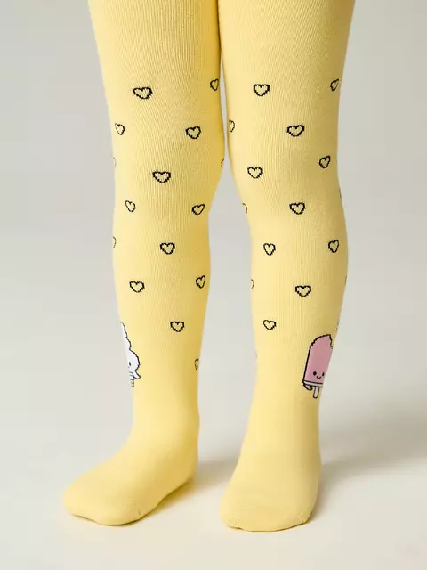 Колготки детские conte-kids sof-tiki 694 желтый, 7С-38СП, 92-98 (14), CONTE-KIDS,  - 2