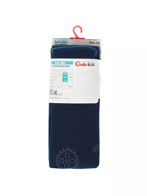 Колготки махровые conte-kids sof-tiki 695 темно-синий, 7С-38СП, 92-98 (14), CONTE-KIDS,  - 5