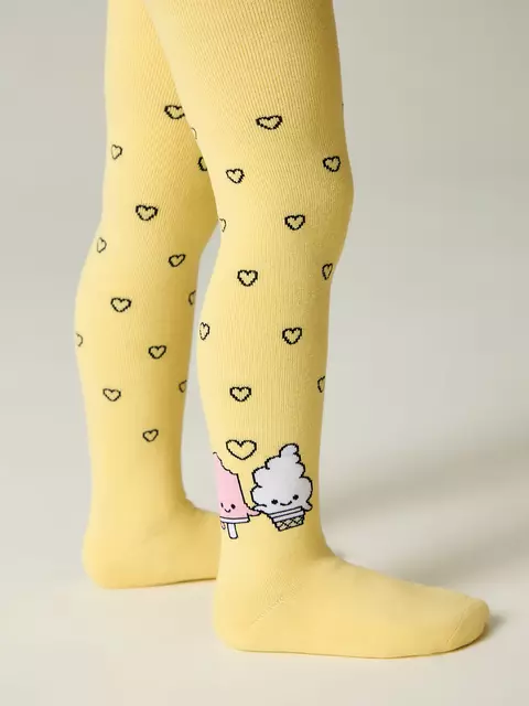 Колготки детские conte-kids sof-tiki 694 желтый, 7С-38СП, 92-98 (14), CONTE-KIDS,  - 4