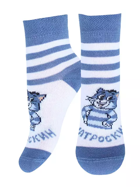 Носки детские "простоквашино" брестские 3052 белый, , 15-16, БРЕСТСКИЕ, - 1