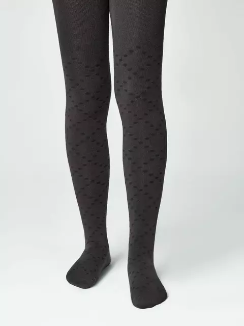 Колготки махровые conte-kids sof-tiki 701 графит, 7С-38СП, 140-146 (22), CONTE-KIDS,  - 3