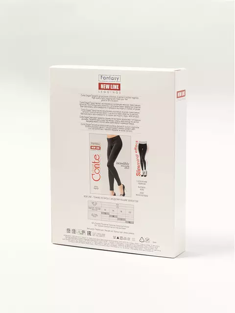 Леггинсы женские conte new line black, 15С-006ТСП, 164-98/M, CONTE ELEGANT,  - 2