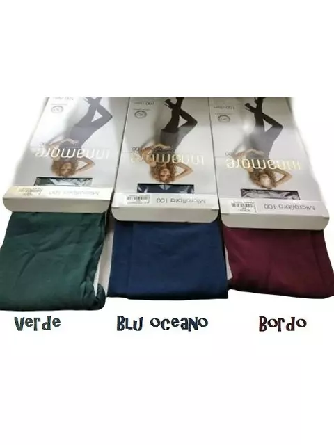 Колготки innamore microfibra 100 blu oceano, , 2, INNAMORE, - 2