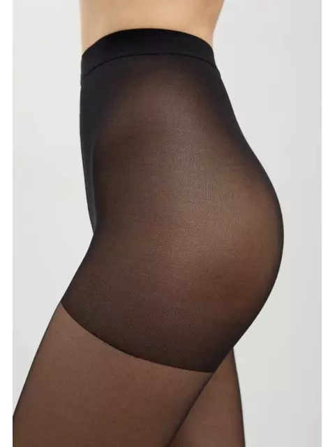 Колготки c объемным рисунком из флока euphoria nero, 22С-45СП, 4, CONTE ELEGANT,  - 3