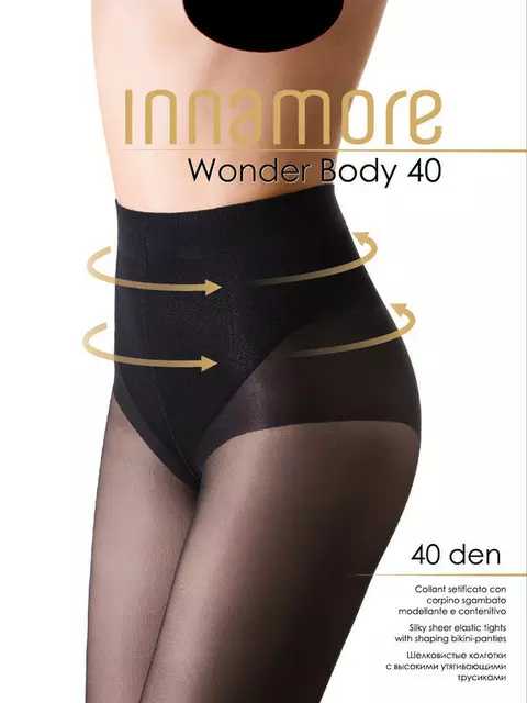 Колготки innamore wonder body 40 daino, , 4, INNAMORE, - 4