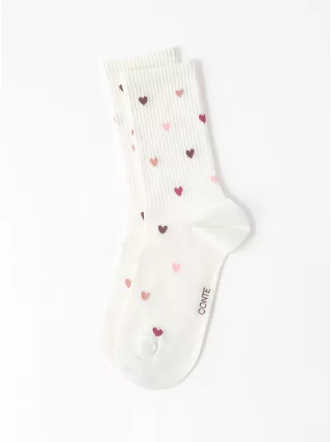 Удлиненные женские носки conte active 966 молочный, 20С-20СП, 36-38 (23-25), CONTE ELEGANT,  - 4