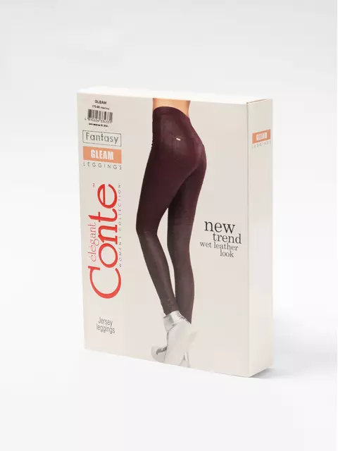 Леггинсы женские conte gleam marsala, , 164-90/XS, CONTE ELEGANT, - 1