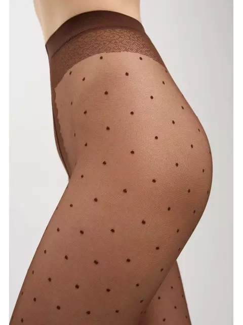 Колготки женские conte dots chocolate, 14С-48СП, 5, CONTE ELEGANT,  - 4