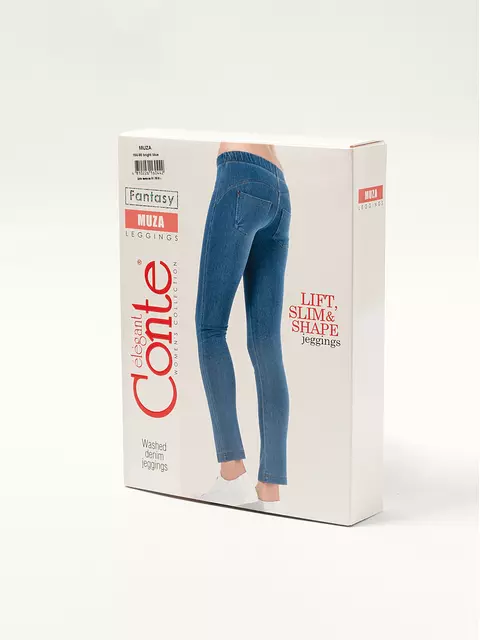 Леггинсы женские muza bright blue, , 170-90/XS, CONTE ELEGANT, - 1