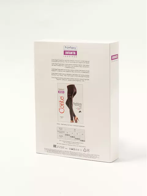 Леггинсы женские conte infanta brown, 14С-594ЛСП, 170-90/XS, CONTE ELEGANT,  - 2