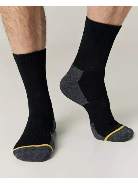 Носки мужские (махровая стопа) esli 213 черный, 24С-147СПЕ, 43-45 (27-29), ESLI,  - 2